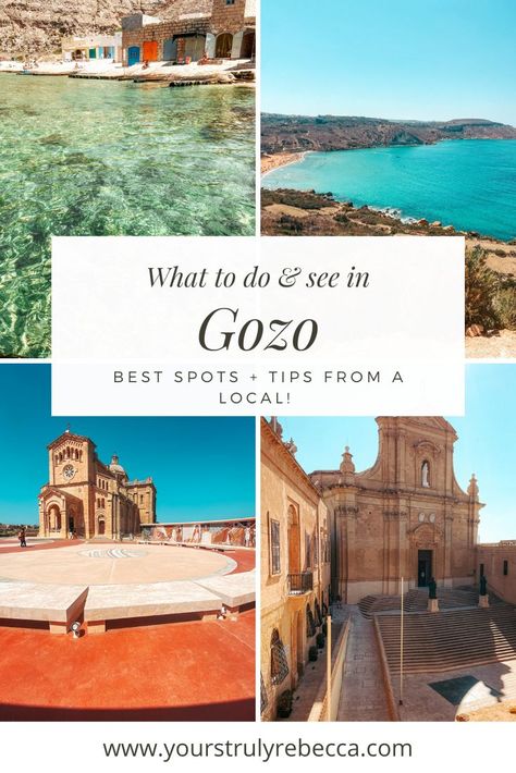 Click here to find out the must see spots and things to do in Gozo, Malta! All tips are from a local who has been visiting the island for years. Come on over to have the best trip to Gozo ever! #gozo #gozomalta #malta #gozoisland #gozomaltabeautifulplaces #beautifulplaces #thingstodogozo #gozomaltafood #tipsfromalocal Malta Vacation, Austria Hallstatt, Castle Bavaria, Gozo Island, Malta Travel Guide, Vik Iceland, Austria Salzburg, Travel Overseas, Gozo Malta