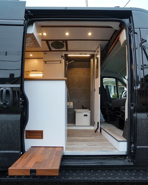 2020 Ram ProMaster For Sale In Point Pleasant - Van Viewer Promaster Van Conversion, Snowboard Racks, Foam Factory, Black Kitchen Faucets, Plywood Cabinets, Kitchen Shower, Point Pleasant, Ram Promaster, Full Kitchen