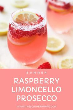 Drink Specials For Bars, Summer Wedding Drinks, Prosecco Cocktail Recipes, Prosecco Drinks, Drinks Nonalcoholic, Best Drink Recipes, Wine Slushie, Prosecco Cocktails, Sparkling Cocktail