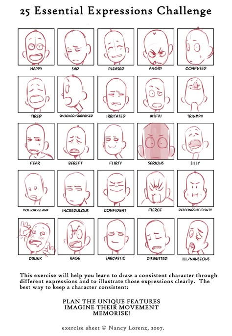 Expressions Chart, Expression Chart, How To Draw Faces, Facial Expressions Drawing, رسم كاريكاتير, Expression Sheet, Drawing Face Expressions, Draw Faces, Comic Book Layout