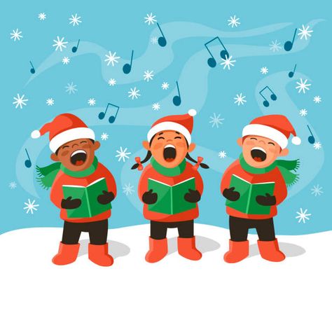 1,083 Christmas Choir Illustrations & Clip Art - iStock Christmas Caroling Clip Art, Choir Illustration, Christmas Widgetsmith, Choir Concert, Xmas Carols, Christmas Choir, Christmas Caroling, Xmas Drawing, Xmas Songs