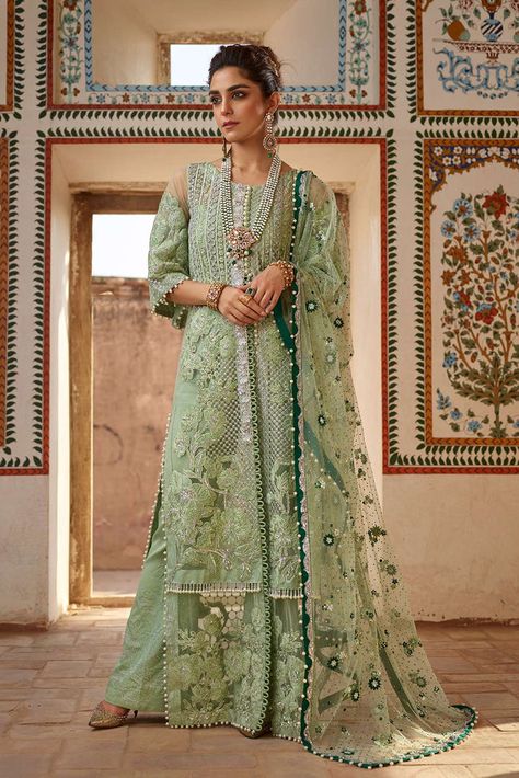 Crimson Wedding, Famous Clothing Brands, Indian Clothing Brands, Crimson Dress, Saira Shakira, Pakistani Bridal Dress, Embroidery Motif, Maya Ali, Pakistani Party Wear