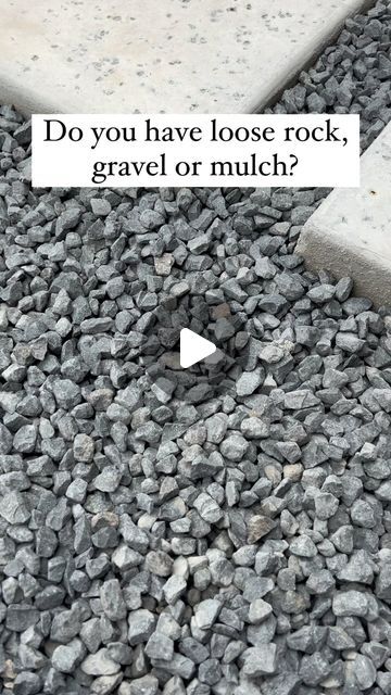 Liz Garoutte on Instagram: "‼️If you have loose rocks or gravel (or even mulch) this is a must have! ‼️  This mulch glue is a game changer for loose rocks and gravel! It keeps the landscape material in place which means no more sweeping or cleaning up from loose material!   Comment GLUE for link to what we used!   ✨ Like, comment and follow @notanothermodernfarmhouse for more affordable + neutral home inspiration ✨  . . . . #homeimprovement #landscaping  #pool #landscapingdesign #landscapedesign  #exteriordesigns #homerenovations  #outdoorliving #pavers #paverpatio  #backyardgarden #backyarddesign  #backporch #home2inspire #myhome2inspire  #diyideas #diyhome #diyhomeprojects" Mulch Glue, Paver Walkway Diy, Backyard Dog Area, Landscaping Pool, Front Yards Curb Appeal, Gravel Landscaping, Mulch Landscaping, River Rock Landscaping, Small Front Yard Landscaping