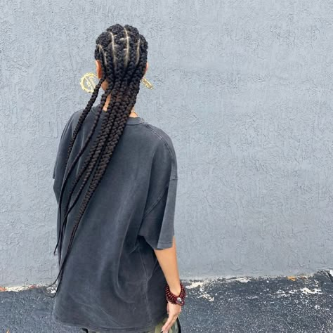 Trap Hairstyle, 8 Cornrows Braids, High Fashion Braided Hairstyles, Braids Editorial Fashion, Runway Braid Hairstyles, Long Braids Editorial, Long Braid Editorial, Afro Braids, Guest Hair