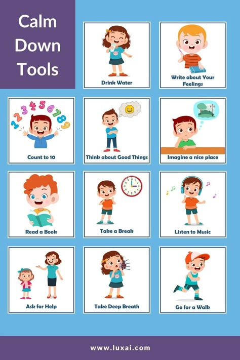 Emotional Activities For Preschoolers, Calm Down Activities, Calm Down Strategies, Emotional Regulation Activities, Regulation Activities, Emotion Recognition, Teaching Emotions, Emotional Activities, Temper Tantrum