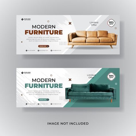 Banner template for furniture sale Premi... | Premium Vector #Freepik #vector #banner #sale #home #shop Furniture Sale Poster, Simple Poster Design, Shop Banner Design, Website Banner Design, Furniture Website, Facebook Cover Template, Media Poster, Sale Home, Furniture Logo