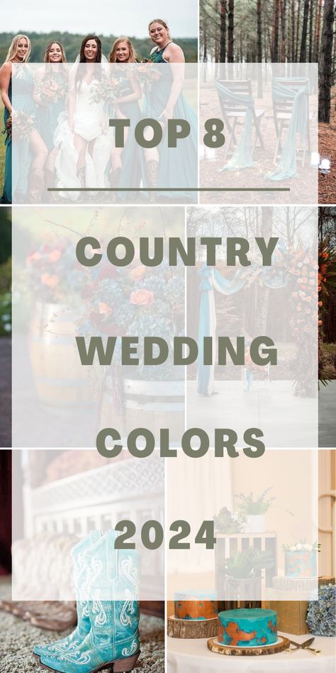 Teal Country Wedding Colors for 2024, Teal Bridesmaid Dresses, Teal Bridal Boots - ColorsBridesmaid Country Wedding Palette, May Rustic Wedding Colors, Country Themed Wedding Colors, June Rustic Wedding Colors, Bridesmaid Dresses For Country Wedding, Barn Theme Wedding Dress, Bridesmaid Dress Colors 2024, Country Wedding Color Schemes Summer, Farm Wedding Color Schemes