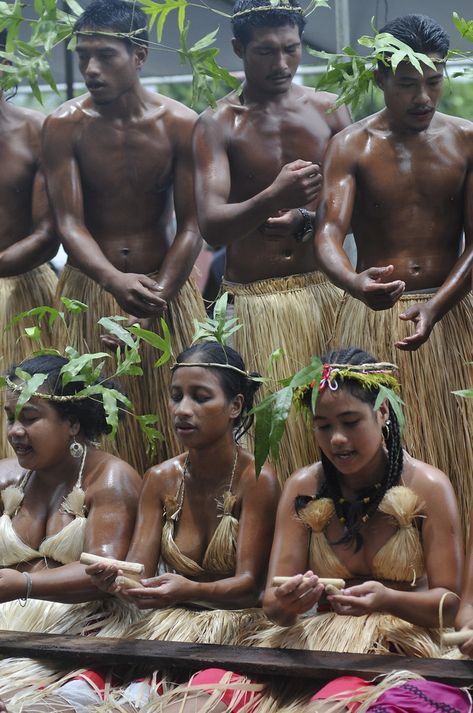 110714-O-ZZ999-007 POHNPEI, Federated States of Micronesia (July 14, 2011) -- A local tribal dance was performed during the closing ceremonies in the Federated States of Micronesia. Pacific Partnership 2011 will visit the islands of Tonga, Vanuatu, Papua New Guinea, Timor-Leste and the Federated States of Micronesia. (Photo By Kristopher Radder) Korowai Tribe, Pohnpei Micronesia, Micronesia Flag, Unique Faces, Federated States Of Micronesia, New Guinea, Timor Leste, Tonga, Papua New Guinea