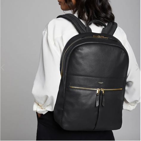 16 Laptop-Friendly Backpacks For The Back-At-Work Commuter | HuffPost Life Commuter Backpack Women, Knomo Backpack, Work Backpack Women, Office Backpack, Professional Backpack, Elegant Backpacks, Stylish Laptop Bag, Neoprene Backpack, Best Laptop Backpack