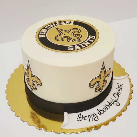 Birthday Plan Ideas, Cake Birthday Cake, Birthday Cake Ideas, Birthday Planning, Theme Cake, Plan Ideas, Cake Cake, New Orleans Saints, Themed Cakes