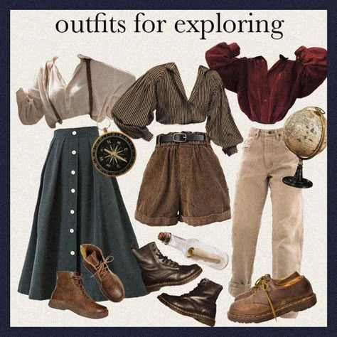 Outfits For Exploring, Exploring Outfit, 2023 Outfits, Instagram Outfits, Outfits To Wear, May 23, Dark Academia, Old Friends, All Pictures