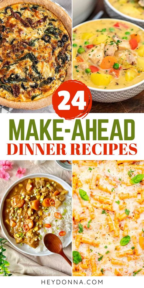 dinners for busy nights Easy Family Meal Plans For The Week, Easy Babysitter Dinner, Meals For 8 People Dinners, Large Gathering Dinner Ideas, Make Ahead Meals For Sports Nights, Moving Day Meal Ideas, Dinner Recipes Make Ahead, Easy Dinner For 12 People, Premade Dinners For The Week