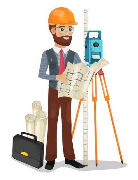 Civil engineer character isolated illust... | Premium Vector #Freepik #vector #man #character #cartoon #construction Family Picture Cartoon, Engineer Character, Cartoon Construction, Engineer Cartoon, Surveying Engineering, Hiring Poster, Indesign Layout, Civil Engineering Construction, Go Browns