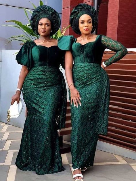 Plus Size Maid Of Honor Dress African, African Dresses For Women Owambe Shop, African Lace Dresses Straight, Nigeria Guest Wedding Dress 2022, African Green Dresses, Luxury Lace Work Traditional Wear For Festive Occasions, Mother Of Groom African Dresses, Nigeria Short Lace Gown, African Green Lace Dress