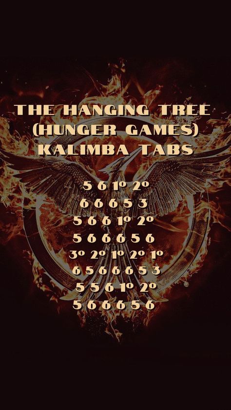 the hanging tree hunger games  kalimba number tabs Hanging Tree Hunger Games, Hunger Games Hanging Tree, Piano Sheet Music Beginners, The Hanging Tree, Recorder Songs, Beginner Piano Music, Piano Music Easy, Piano Notes Songs, Song Notes