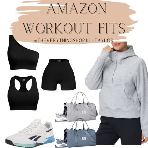 Amazon Workout Fits | Comfy & Cute | Stylish | Trending Jill Taylor, Amazon Workout Clothes, Fits Comfy, Workout Fits, Found On Amazon, Amazon Fashion, Favorite Products, Workout Clothes, Clothes