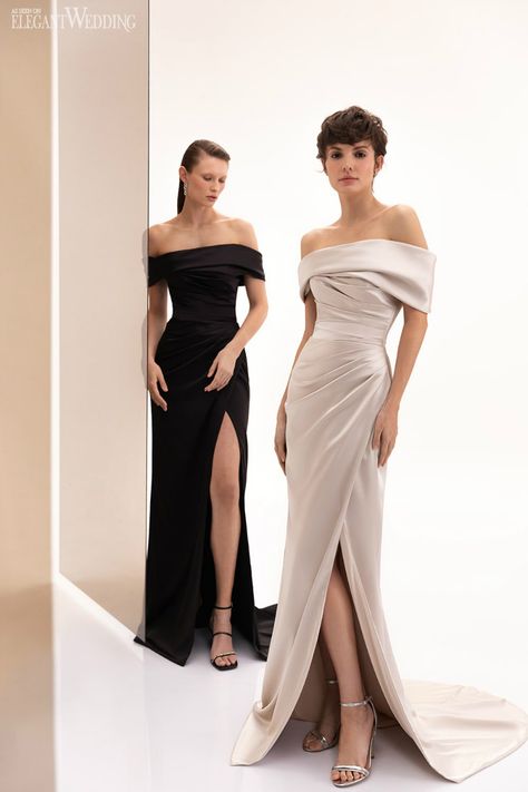 Evening Dresses Elegant Classy, Long Gown Elegant, Elegant Mermaid Dress, Wona Concept, Elegant Evening Dress, Beautiful Evening Dresses, Black Evening Gown, Evening Gowns Elegant, Black Evening Dresses