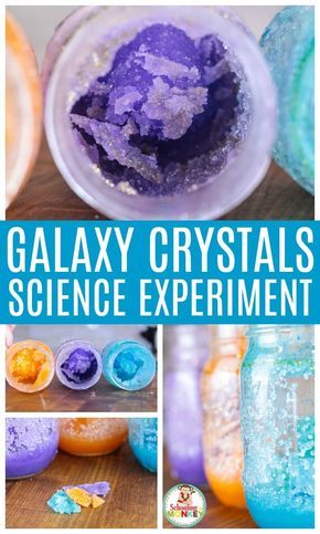 Crystal Experiment, Summer Science Experiments, Space Activities For Kids, Kids Science Experiments, Space Week, Summer Science, Space Camp, Science Experiments For Kids, Experiments Kids