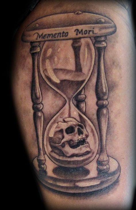 160+ Beautiful Hourglass Tattoos Designs With Meaning (2022) - TattoosBoyGirl Hour Glass Skull Tattoo Ideas, Memento Mori Hour Glass Tattoo, Time Glass Tattoo, Skull Hourglass Tattoo, Hourglass Skull, Hour Glass Tattoo Design, Hourglass Tattoos, Memento Mori Tattoo, Designs With Meaning