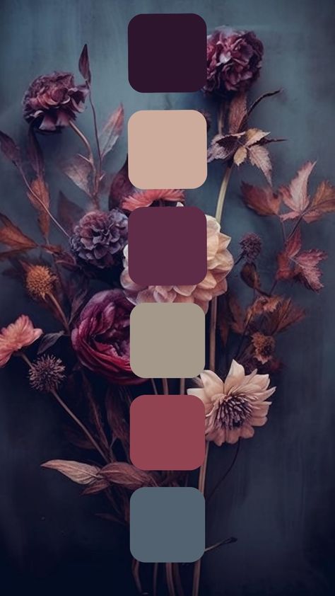 Visuell Identitet, Color Design Inspiration, Color Schemes Colour Palettes, Dark Home Decor, Color Palate, Color Palette Design, 판타지 아트, Color Inspo, Paint Colors For Home