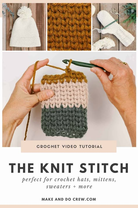 Snowflakes Crochet, Stitch Photos, Crochet Knit Stitches, Modern Crochet Patterns, Crochet Beanie Pattern, Crochet Mittens, Crochet Stitches Video, Crochet Stitches For Beginners, Knit Stitches