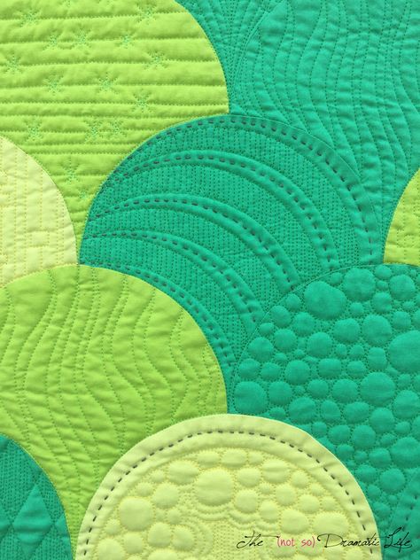 Machine Quilting Designs Free Motion, Block Quilting Designs, Clamshell Quilt, Modern Quilting Designs, Nancy Zieman, Free Motion Designs, Free Motion Quilting Patterns, Freemotion Quilting, Machine Quilting Patterns