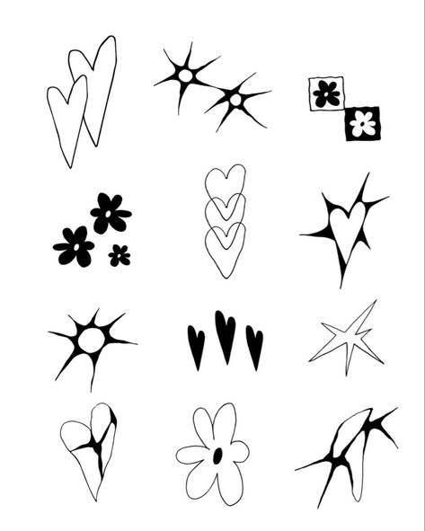 Small Art Deco Tattoo, Extremely Short Hair, Shapes Tattoo, Finger Print Tattoo, Tattoos Stencil, Tattoo Main, Pixel Tattoo, Sketchy Tattoo, Tattoo Practice