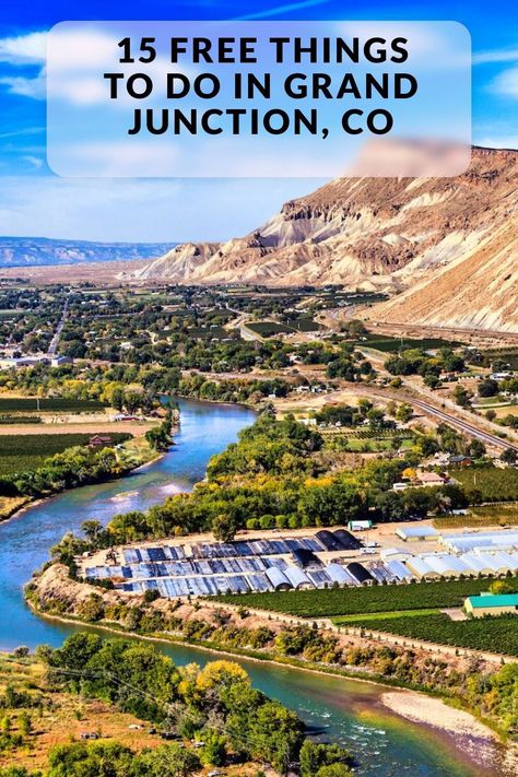 Discover the free things to do in Grand Junction, CO, including Grand Mesa, Canyon View Park, Big Dominguez Canyon Wilderness, and many more! Grand Junction Co, Grand Junction Colorado Things To Do, Colorado National Monument, Grand Junction Colorado, Colorado Vacation, Grand Junction, Free Camping, Free Things To Do, Travel Maps