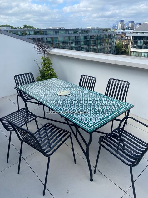 Mosaic coffee table