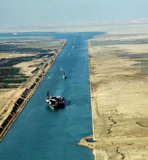 Al Swais Channel - Egypt Suez Canal Egypt, Modern Egypt, Suez Canal, Port Said, Egypt Tours, Visit Egypt, Sea Freight, Shore Excursions, Red Sea