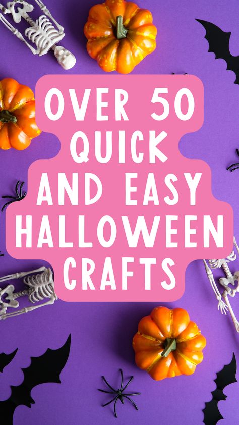 Easy Halloween Craft Ideas For Adults, Easy Diy Halloween Crafts To Sell, Last Minute Halloween Decorations Diy, Cute Halloween Diy Gifts, Easy Diy Halloween Crafts For Adults, Easy Halloween Crafts For Middle School, 5 Min Halloween Crafts, Diy Sellable Halloween Crafts, Cute Halloween Diy Crafts