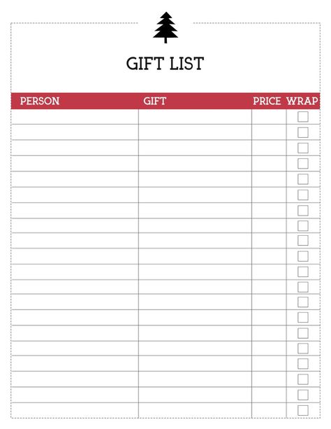 Free Printable Christmas List Template {Gift List}. Christmas gift tracker. Organize and track your Holiday present purchases and budget. #papertraildesign #Christmas #Christmasbudget #Christmasgiftlist Gift List Template, Christmas Shopping List Printable, Printable Christmas List, Christmas List Printable, Christmas List Template, Gift List Printable, Shopping List Template, Gift Tracker, Christmas Shopping List