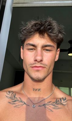 Man Collarbone Tattoo, Shoulder And Chest Tattoo Men, Tattoo On Collar Bone Men, Miniature Tattoo For Men, Tattoos On Neck Men, Tattoo Collarbone Men, Coller Bone Tattoo Men, Man Arm Tattoo Ideas Simple, Chest Writing Tattoos Men