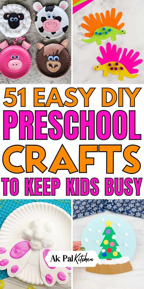 Preschool crafts are perfect for sparking creativity in little ones. From easy crafts for kids to fun handprint art, there are endless preschool craft ideas to keep toddlers and preschoolers engaged. Try simple apple crafts for preschool or quick DIY craft projects for kindergarten. These easy arts and crafts for kids are great for developing fine motor skills and can be used as fun daycare crafts or preschool learning activities. These simple crafts for toddlers make crafting easy and fun. Headstart Craft Ideas, Group Craft For Preschoolers, Fun Projects For Preschoolers, Creative Ideas For Preschoolers, Preschool Crafts Easy Simple, Easy Crafts For 2-3, No Prep Crafts For Preschoolers, Easy Projects For Toddlers, Manner Crafts For Toddlers