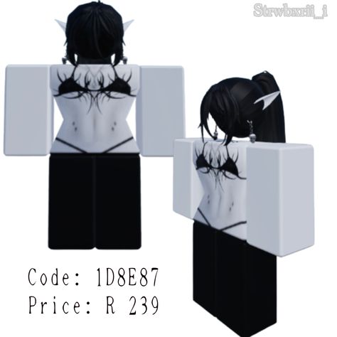 Mommy Roblox Avatar R6, Roblox R6 Fits Women, Evade Roblox Avatars R6 Fem, Roblox Sign Up, R6 Fits, Roblox Emo Outfits, Crocs Fashion, Emo Roblox Avatar, Cute Eyes Drawing