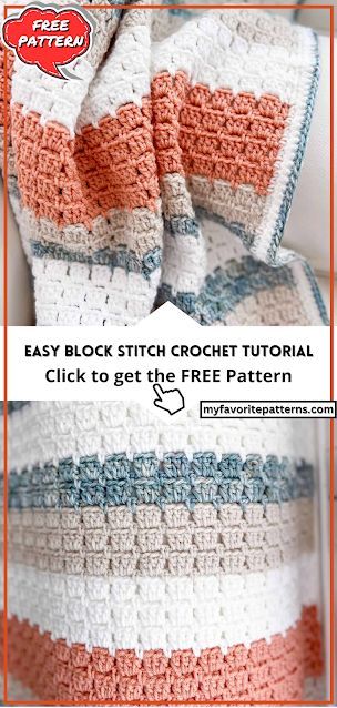 Click the link here to get a Free pattern Easy Block Stitch Crochet Pattern The video is a tutorial on how to create a crochet pattern called the “Boxed Block Stitch.” To make this pattern, you’ll need yarn and a crochet hook. The pattern starts with a chain of stitches in multiples of three, plus […] Border For Block Stitch Blanket, Boxed Block Stitch Crochet, Box Crochet Stitch, Afghan Color Combinations, Box Stitch Crochet Pattern, Color Block Crochet Blanket, Block Stitch Crochet, Chunky Baby Blanket Crochet Pattern, Crochet Block Stitch