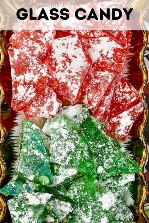 Stained Glass Candy Recipe, Christmas Rock Candy, Stained Glass Candy, Rock Candy Recipe, Old Fashioned Christmas Candy, Easy Christmas Candy Recipes, Easy Candy Recipes, Cinnamon Candy, Cooking Thermometer