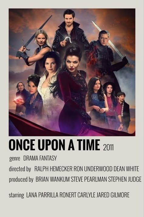 Once Upon A Time Tv Show, Once Upon A Time Polaroid Poster, Once Upon A Time Aesthetic Wallpaper, In Time Movie Poster, Ouat Poster, Tv Show Polaroid Posters, Once Upon A Time Poster, Movie Cover Poster, Once Upon A Time Aesthetic