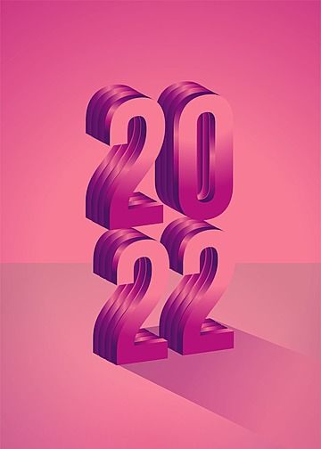 2022 Number Design, Playlist Wallpaper, 2022 Background, New Year Clock, 2022 Image, New Year Typography, Vintage Happy New Year, New Year Card Design, Number Wallpaper