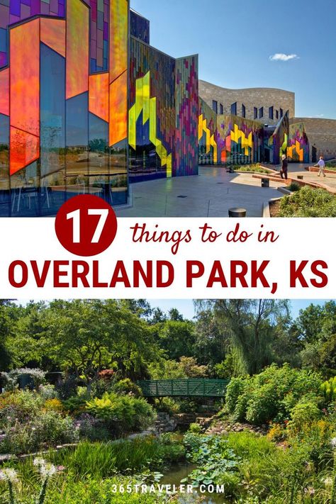 Overland Park, Kansas is an outdoor lover's paradise. This fun city is the second most populous city in Kansas, and has 1,800 acres of land allocated to parks and open space -- thus, Overland Park is considered one of America's largest inhabited parks. Ready to learn more? Here are 17 of the most amazing things to do in Overland Park, Kansas! Overland Park Arboretum, Olathe Kansas, Overland Park Kansas, Topeka Kansas, Fun City, Acres Of Land, City Family, Us Road Trip, Kansas City Missouri