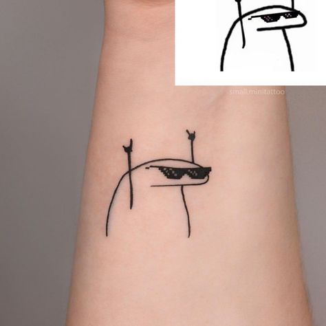 30+ Small & Simple Tattoo Ideas for Men Men Minimal Tattoo Ideas, Tattoo For Leg Men, Tattoo Ideas For Men Small Simple, Quick Tattoos Ideas Simple, Cute Funny Tattoo Ideas, Funny Tattoo Ideas For Men, Meaningful Tattoo Designs Men, Tattoo Minimal Men, Simple Leg Tattoo Men