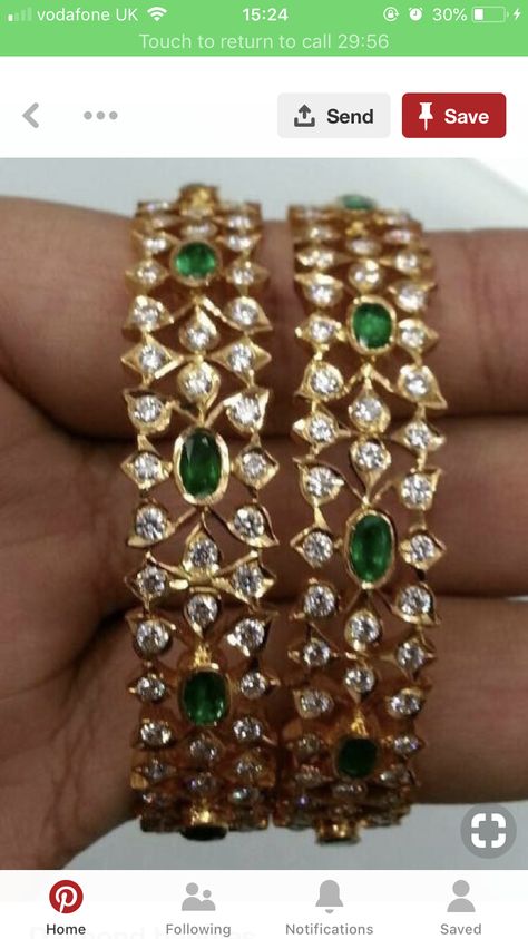 Antique Jewelry Indian, Wedding Jewellery Collection, Bridal Bangles, Bangles Jewelry Designs, Diamond Jewelry Designs, Gold Jewelry Simple, Best Jewelry, Gold Bangles Design, Bridal Gold Jewellery Designs