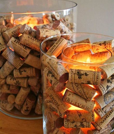 Wine Cork Candle Holder, Cork Candle Holder, Wine Cork Candle, Cork Candle, Wine Cork Projects, Cork Projects, Diy Projektit, Cork Diy, Wine Cork Crafts