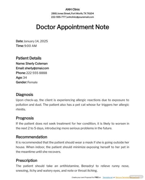 Doctors Note Template Free Printable, Medical Report Doctors, Trackers Ideas, Doctor Notes, Doctor Report, Doctor Fake, Doctor Format, Medical Report, Doctors Appointment