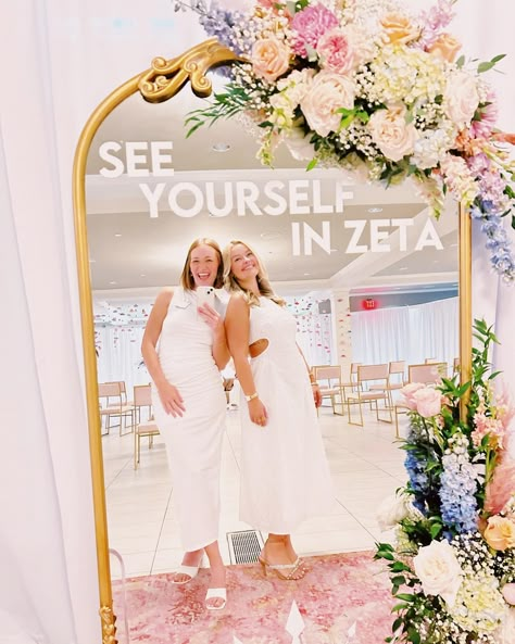 Thank you for it all & thank you isn’t enough, Epsilon. |Preference round, Arkansas ZTA, 2024|🕊️🪻🤍 Closing out recruitment with the most eager hearts… PC 24, get ready for the best day of the year tomorrow!! WE CANNOT WAIT FOR Y’ALL TO FINALLY RUN ON HOME TO THE ZOUSE!🙌🙌🙌 #RECRUITMENT #PREFERENCEROUND #ARKANSASZTA Drafting The Best Sorority, Preference Ceremony Sorority, Pre Recruitment Themes, Sisterhood Day Recruitment Decorations, Recruitment Sisterhood Round, Recruitment Rooms Decorations, Recruitment Room Ideas, Rush Decorations Sorority, Sorority Recruitment Philanthropy Round