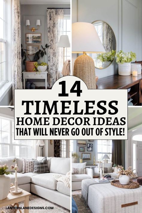 Timeless Decorating, Traditional Modern Home, Donut Vase, Minimalist Living Room Ideas, Timeless Home Decor, Home Decor Classic, Timeless Interior Design, Living Room Minimalist, Transitional Home Decor