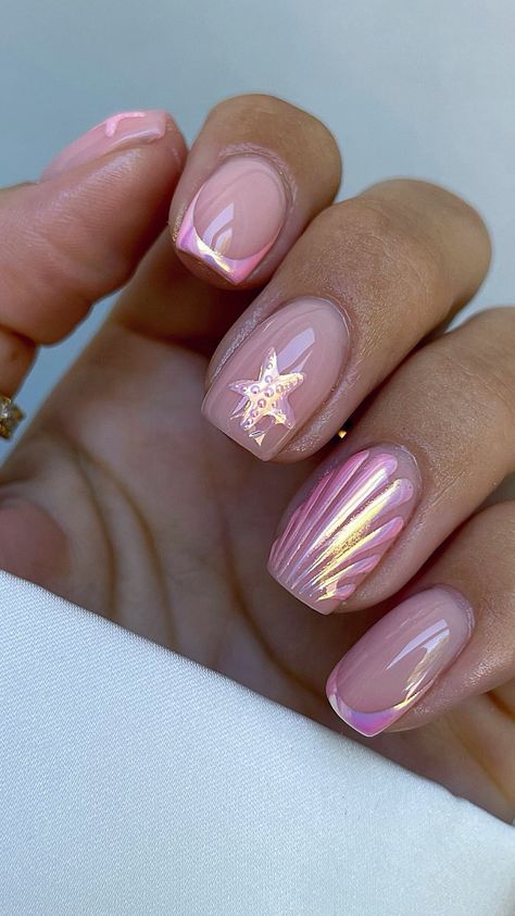 Instagram Biab Nail Art, Cutest Nails, Disney Inspired Nails, Unghie Sfumate, Milky Nails, 2024 Nails, Nagel Tips, Summery Nails, Girly Acrylic Nails