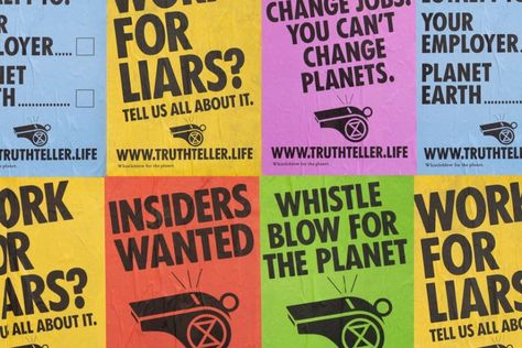 Whistleblow for the Planet: Extinction Rebellion launches whistleblowing platform TruthTeller.Life - Extinction Rebellion UK Design Activism, Internal Comms, Health Equity, Extinction Rebellion, Fashion Communication, Dog Lifestyle, God Help Us, Brand Research, Branding Identity Design