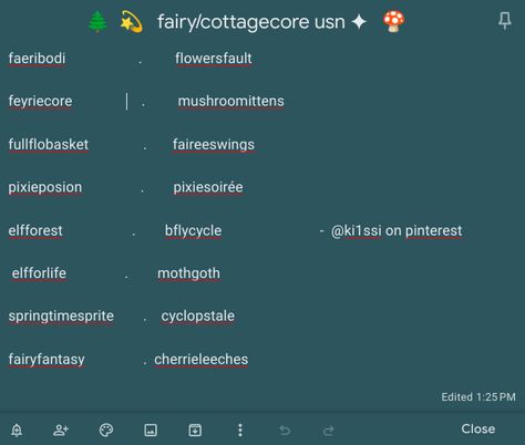 fairy / cottagecore username ideas Earthy Username Ideas, Fairy Username Ideas, Fairycore Username Ideas, Fairy Usernames, Strawberry Username Ideas, Cottagecore Usernames, Iphone Reminders, Witch Cottagecore, Aesthetic Usernames