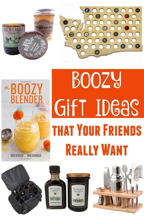 Boozy Gift Ideas (that your friends really want) - Whether it is the office White Elephant Party or coming up with gift ideas for everyone on your list, don't overthink it, give a boozy gift! Here are a few boozy gift ideas that your friends really want this year. Funny Gift Baskets, Office White Elephant, Theme Baskets, Don't Overthink It, Cocktail Party Themes, Office Party Gifts, Don't Overthink, Liquor Gifts, Best White Elephant Gifts